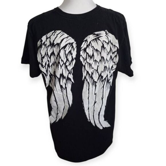 AMC THE WALKING DEAD DARYL DIXON BLACK T-SHIRT SZ.M EUC. - Picture 3 of 4